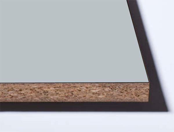 ЛДСП 2800х2070x22мм, декор: 0881 Алюминий