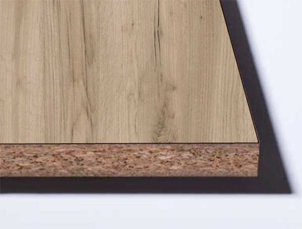 ЛДСП 2800х2070x10мм, декор: K002 Дуб Крафт Серый