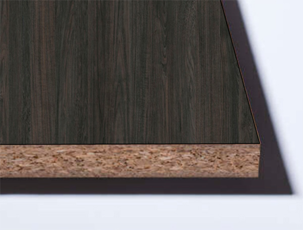 ЛДСП 2800х2070x10мм, декор: K016 Морское Дерево Карбон