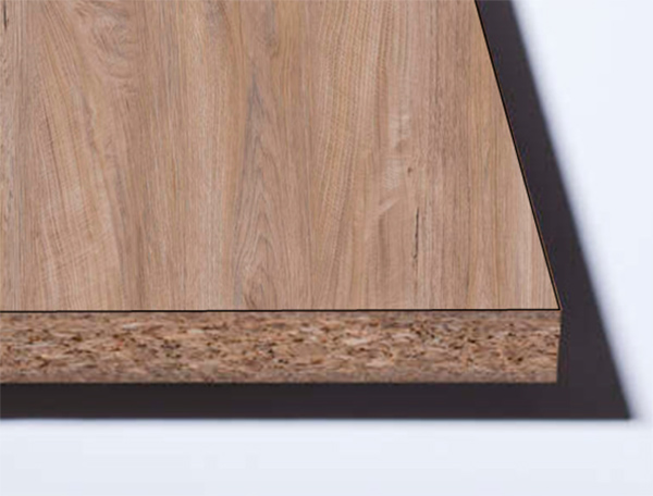 ЛДСП 2800х2070x10мм, декор: K105 Дуб Эндгрейн Необработанный