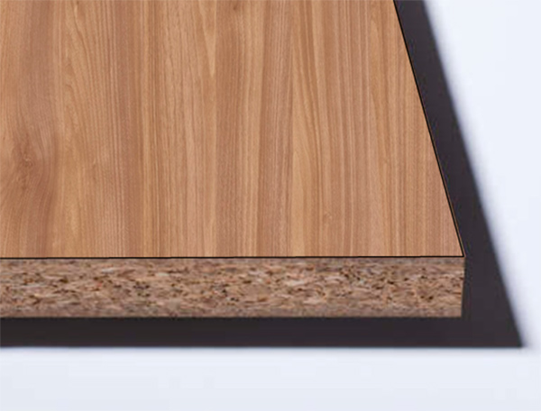 ЛДСП 2500х2070x16мм, декор: K008 Орех Селект Светлый