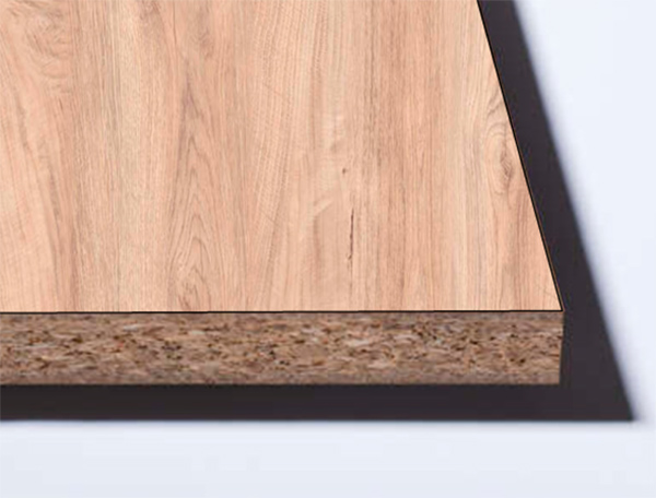 ЛДСП 2500х2070x16мм, декор: K107 Дуб Эндгрейн Элегантный