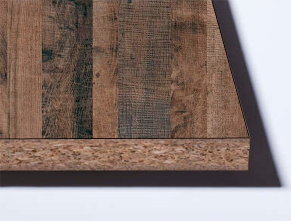 ЛДСП 2800х2070x18мм, декор: K354 Дуб Гранж Колониальный