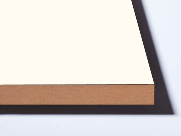 ЛМДФ 2800х2070x22мм, декор: Белый платиновый W980 ST7 Изысканный мягкий жемчуг