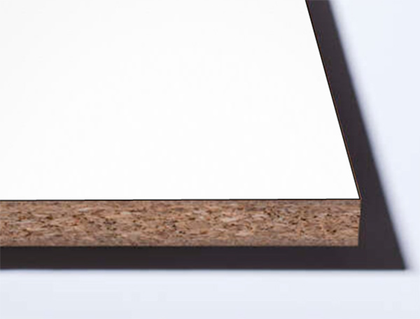 ЛДСП 2750х1830x16мм, декор: Белый Базовый U10437