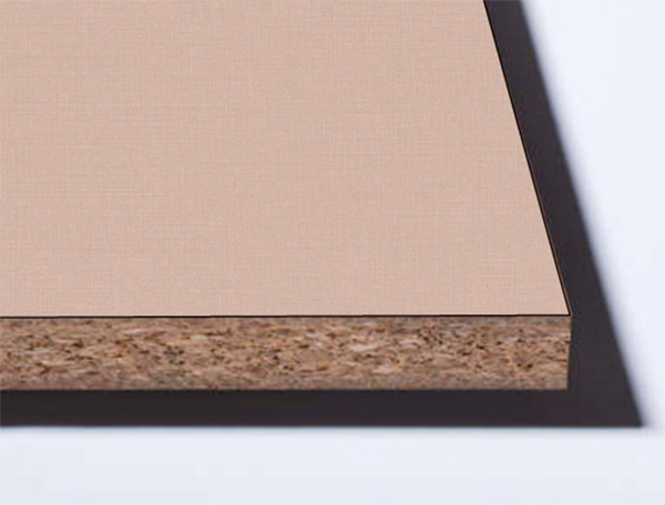 ЛДСП 2750х1830x16мм, декор: Кремовый тканный D30100