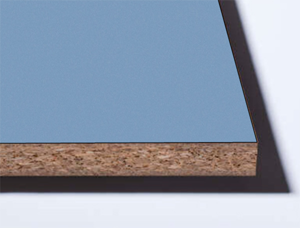 ЛДСП 2750х1830x25мм, декор: Голубой D4075 PE