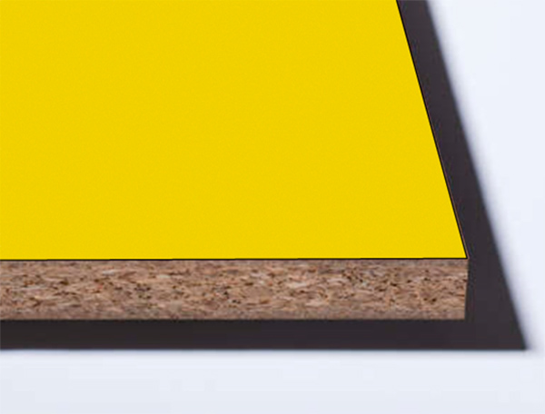 ЛДСП 2750х1830x25мм, декор: Желтый D4072 PE