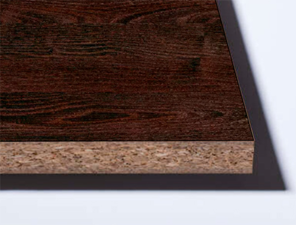 ЛДСП 2800х2070x25мм, декор: H1199 Дуб Термо чёрно-коричневый