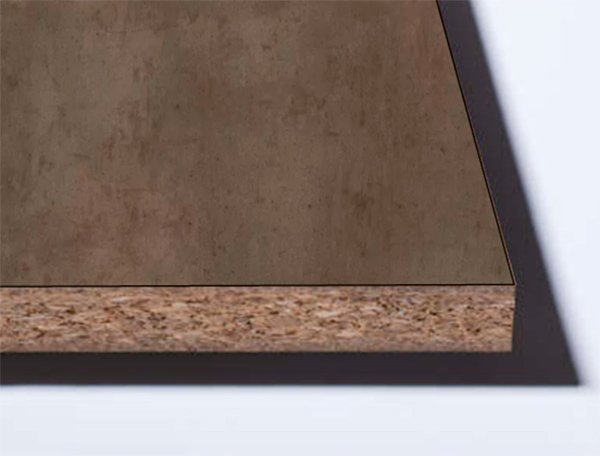 ЛДСП 2800х2070x25мм, декор: F187 Бетон Чикаго тёмно-серый