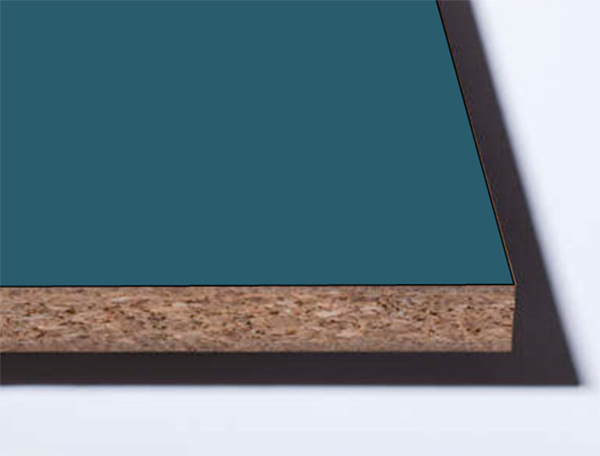 ЛДСП 2800х2070x25мм, декор: U545 Синий балтийский