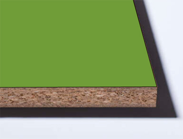 ЛДСП 2800х2070x25мм, декор: U626 Зелёный киви