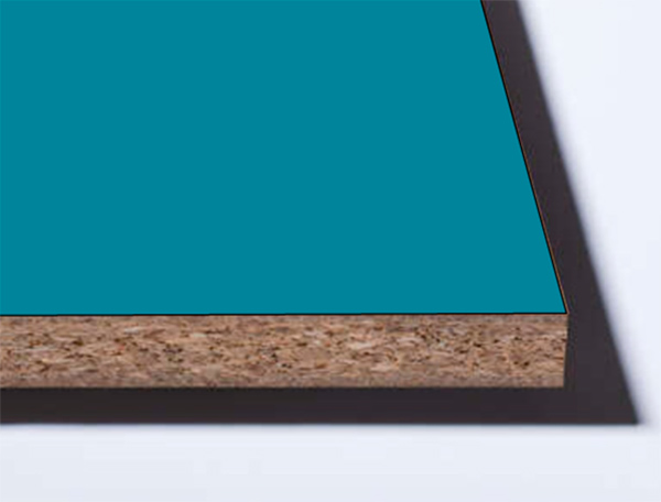 ЛДСП 2800х2070x25мм, декор: U633 Бирюза зелёная