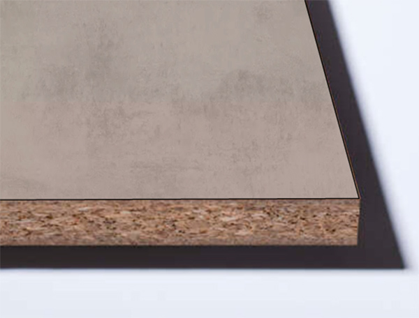 ЛДСП 2800х2070x25мм, декор: F638 Хромикс серебро