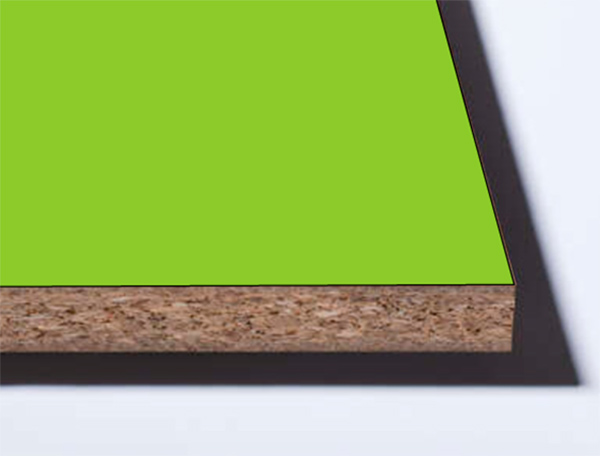 ЛДСП 2800х2070x16мм, декор: U630 Зелёный лимон