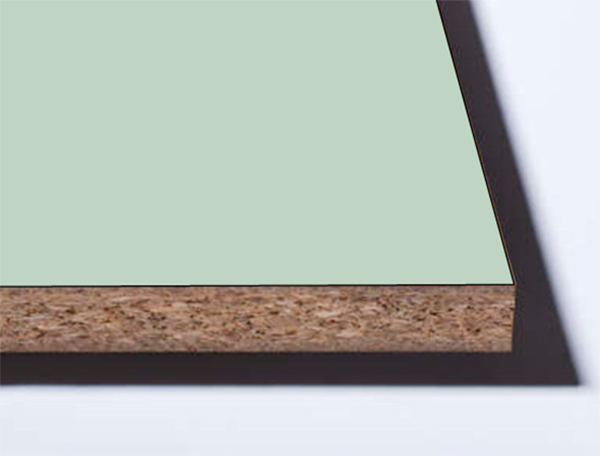 ЛДСП 2800х2070x16мм, декор: U608  Зелёный фисташковый