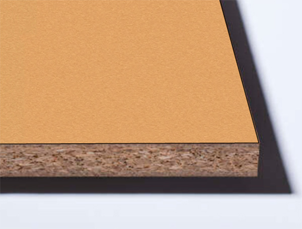 ЛДСП 2800х2070x16мм, декор: F527   Металл брашированный золотистый