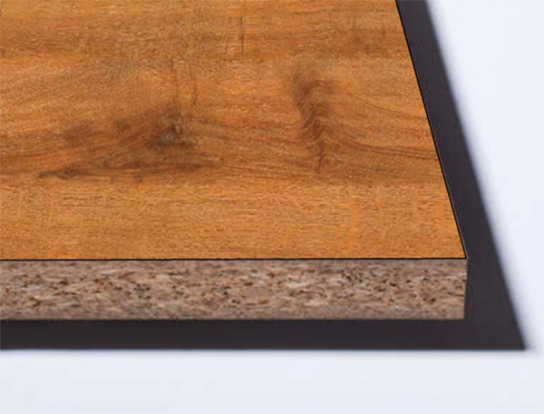 ЛДСП 2800х2070x16мм, декор: H1344 Дуб Шерман коньяк коричневый