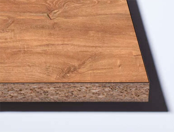 ЛДСП 2800х2070x8мм, декор: H1113  Дуб Канзас коричневый