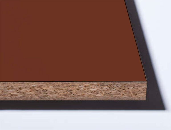 ЛДСП 2800х2070x8мм, декор: U818 Тёмно-коричневый