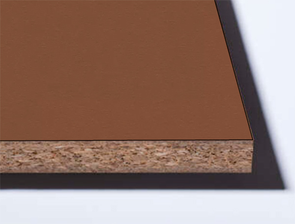 ЛДСП 2800х2070x8мм, декор: F528  Металл брашированный бронзовый